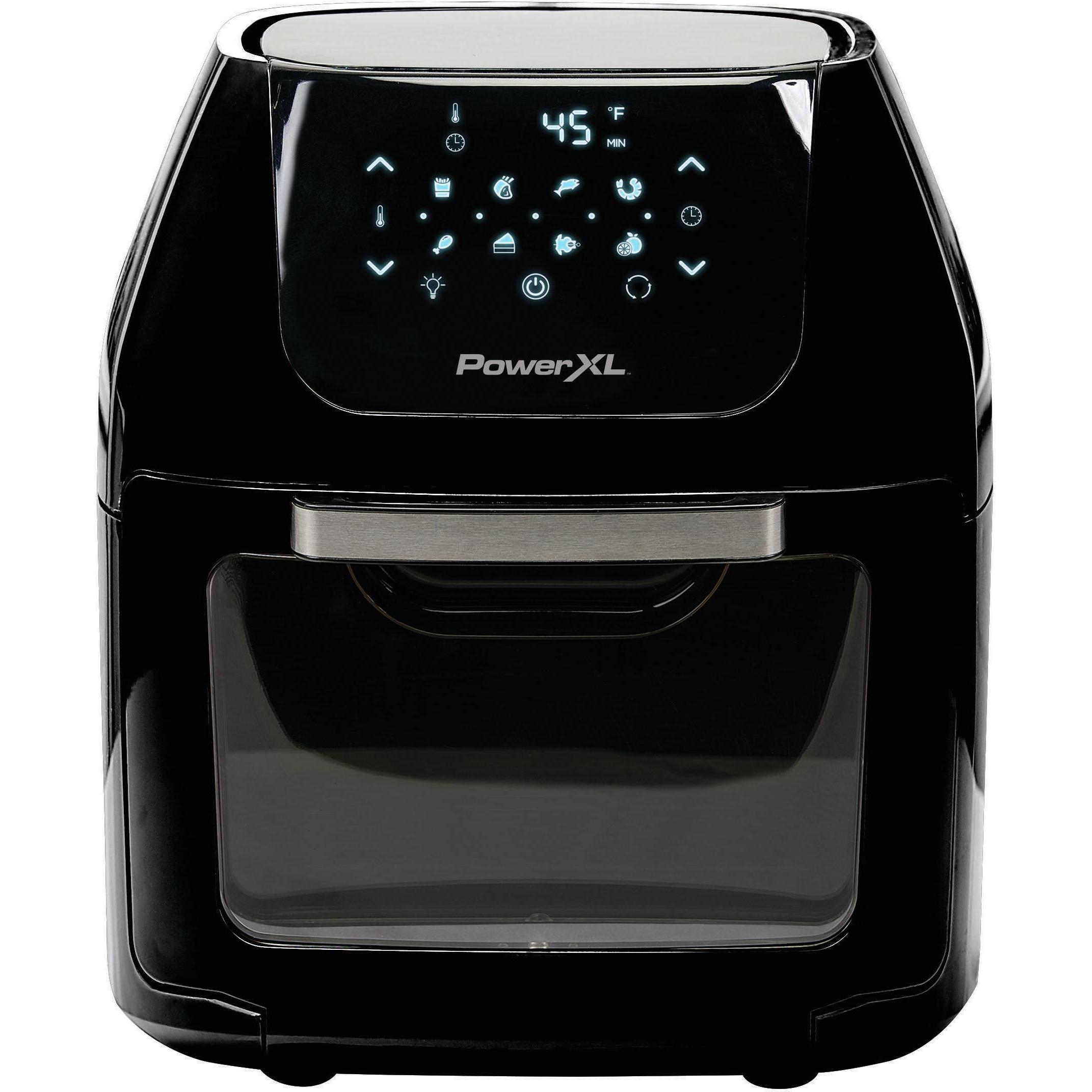 MediaShop - Alimentatore Multifunzione Power AirFryer, Friggitrice Nero