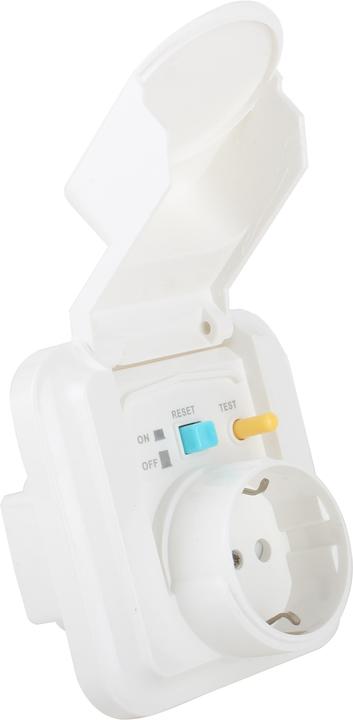 Produktbild Reltech Fehlerstromsteckdose, 230 V, 16 A, 30mA