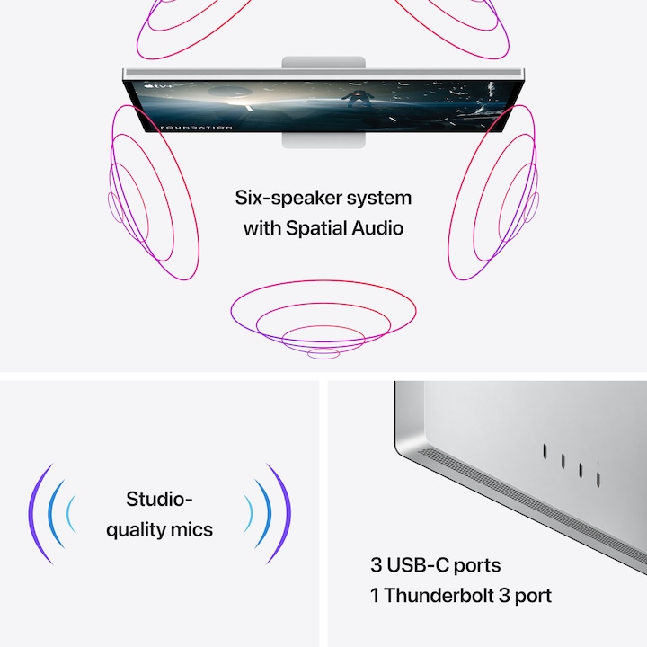 Produktbild Apple Studio Display Standard (5120 x 2880 Pixel, 27")