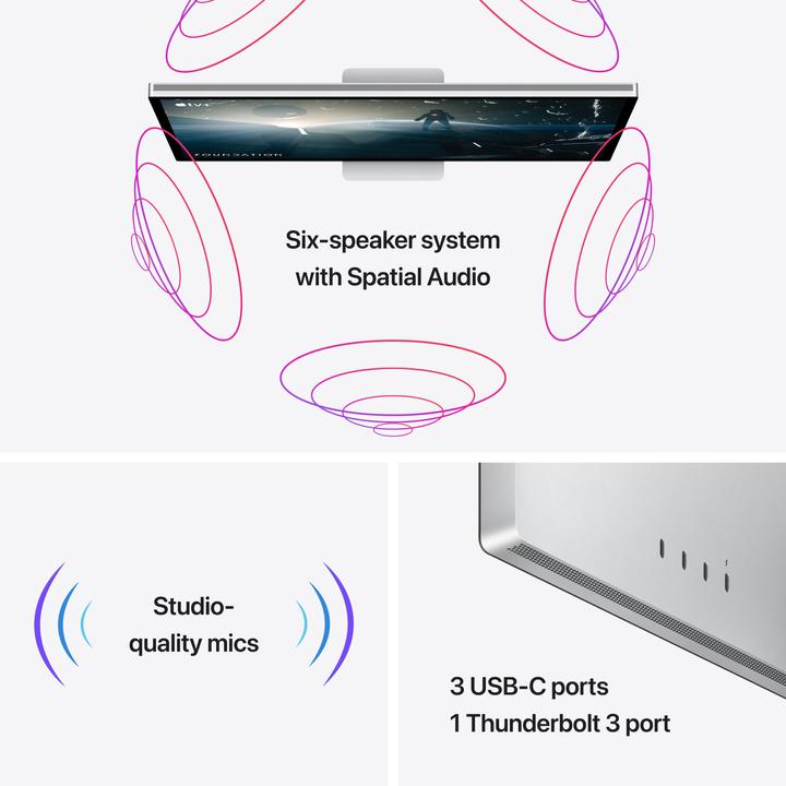 Produktbild Apple Studio Display Standard (5120 x 2880 Pixel, 27")
