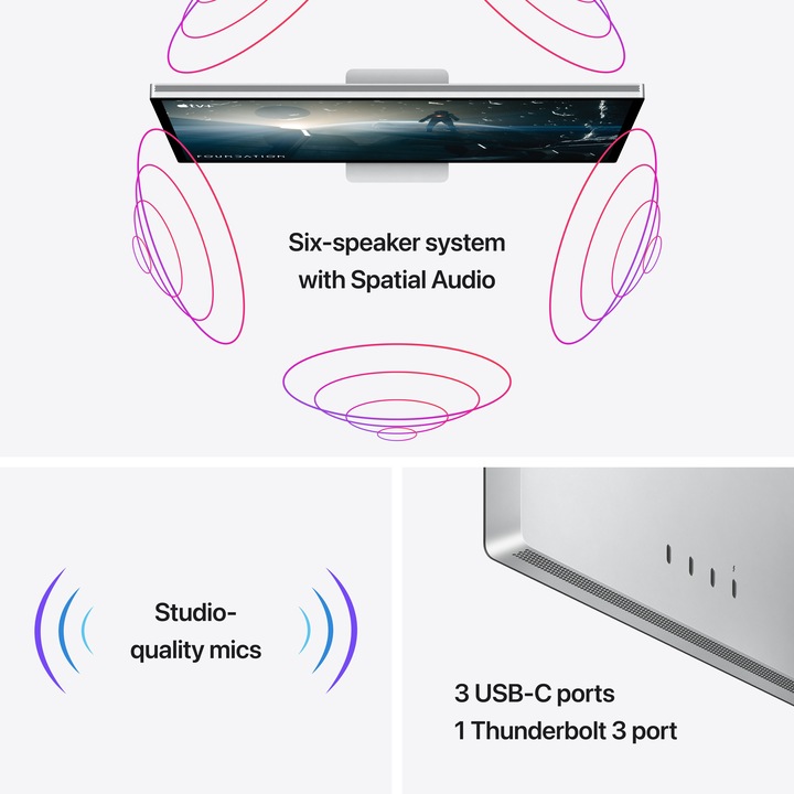 Actual product image Apple Studio Display Nano (5120 x 2880 pixels, 27")