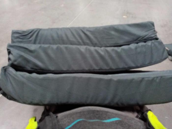 Actual product image Swisshandel24 Poly-Rattan Sunlounger, Relax Lounger Garden Lounger - Premium Grey, Cushion Dark Grey (198 cm)