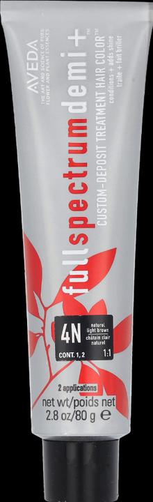 Actual product image Aveda Full Spectrum Demi ™ 4Natural 80g (4N Light Brown)