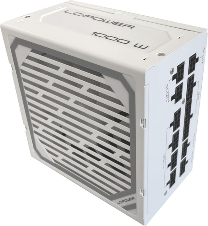 Produktbild LC-Power Netzteil 1000W LC1000MW Modular V3.1 (80+Gold)white (1000 W)