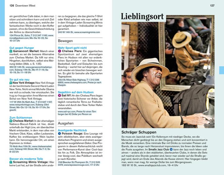 Produktbild Reise-Taschenbuch New York (Deutsch, Sebastian Moll, 2023)