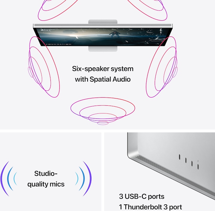 Produktbild Apple Studio Display Standard (5120 x 2880 Pixel, 27")