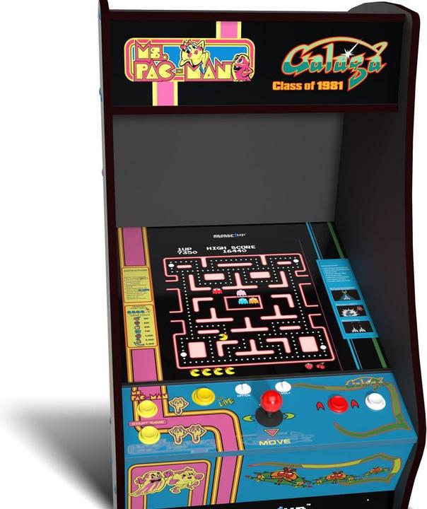 Produktbild Arcade1Up Ms. Pac-Man vs Galaga - Class of 81 - Deluxe