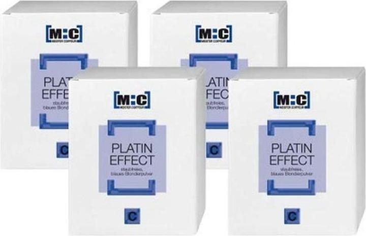 Image du produit Meister Coiffeur Poudre décolorante effet platine M:C bleue 4x400g (Bleu)