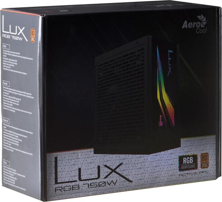 Actual product image AeroCool Lux RGB (750 W)