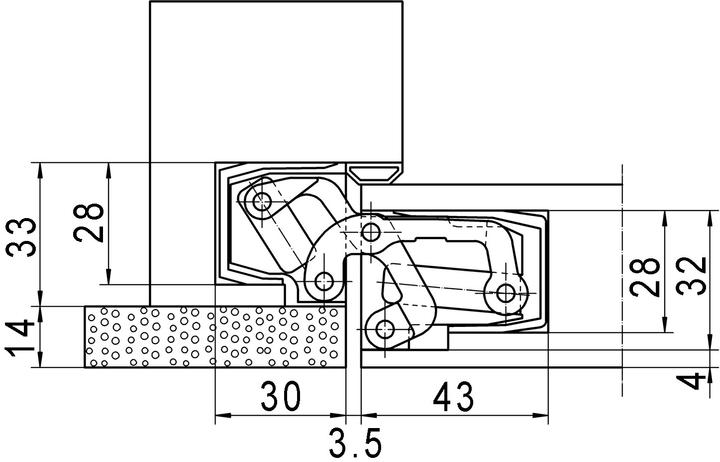 Actual product image Simonswerk Object tapes TECTUS TE 541 3D FVZ