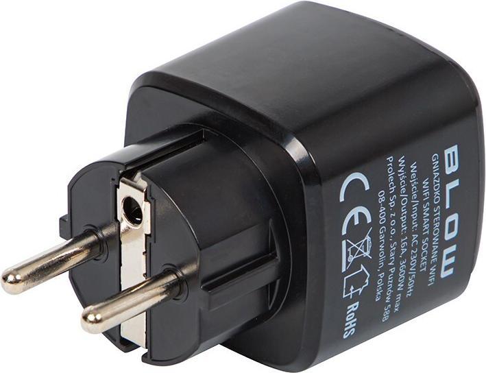 Actual product image Blow Intelligent WLAN socket outlet TUYA V3 black