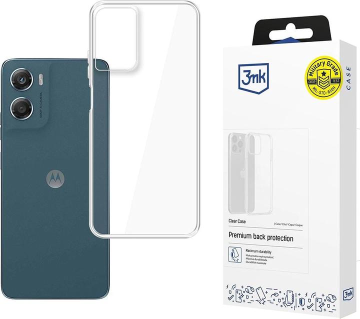 Actual product image 3MK - Clear Case - Motorola Moto G06 / Moto G06 Power - Transparent (Motorola Moto G6)