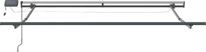 Actual product image vidaXL Retractable awning (2.50 m)