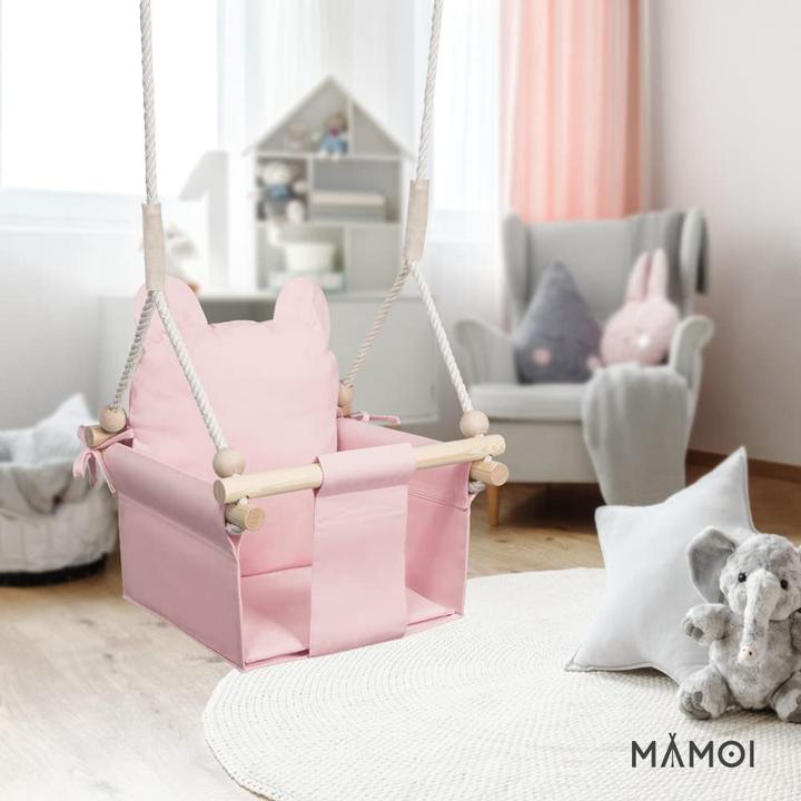 Produktbild Mamoi Babyschaukel, Teddybär Rosa
