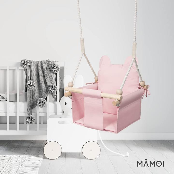 Produktbild Mamoi Babyschaukel, Teddybär Rosa