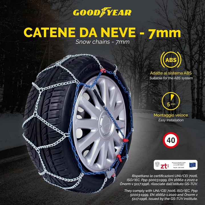 Image du produit Goodyear Chaînes à Neige G7