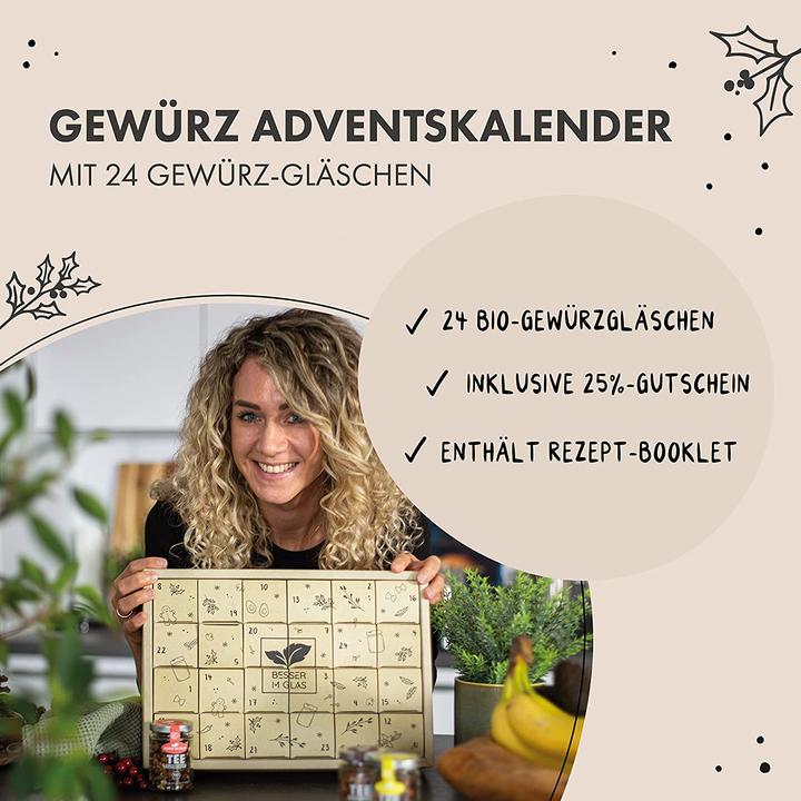 Produktbild Besser im Glas Gewürz Adventskalender