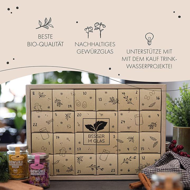 Produktbild Besser im Glas Gewürz Adventskalender