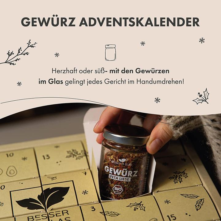 Produktbild Besser im Glas Gewürz Adventskalender