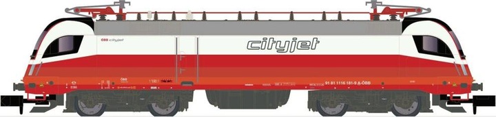 Actual product image Hobbytrain Electric locomotive Rh 1116 181 ÖBB Cityjet, Ep.VI, sound (Track N)