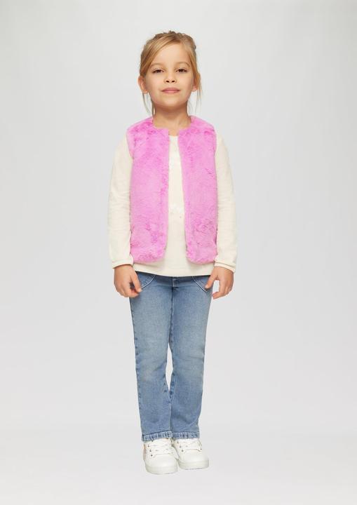 Produktbild S.Oliver Indoor-Weste Weste aus Webpelz (140)