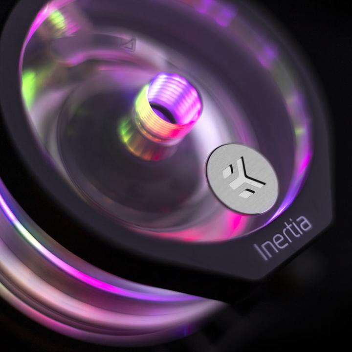 Produktbild EKWB EK-Quantum Inertia D5 PWM D-RGB Pumpe - Acryl