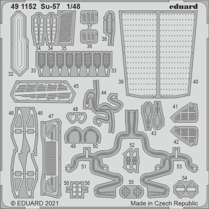 Produktbild Eduard Su-57 1/48 for ZVEZDA