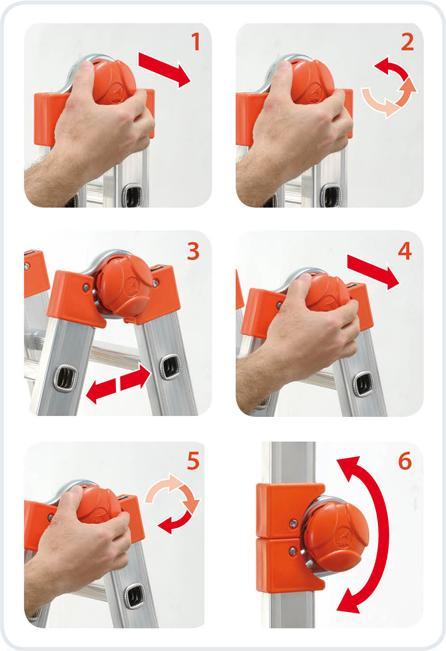 Produktbild Gierre Teleskop-Leiter (Teleskopleiter, 115 cm)