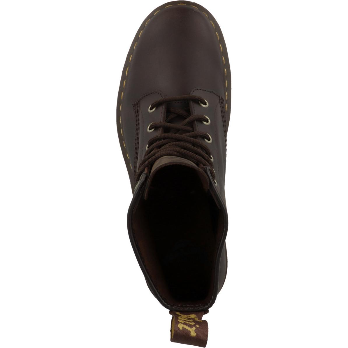 Thumbnail - Dr. Martens, Unisex, Boots + Stiefel, 101 Yellow Stich - 55159, Braun, (43)