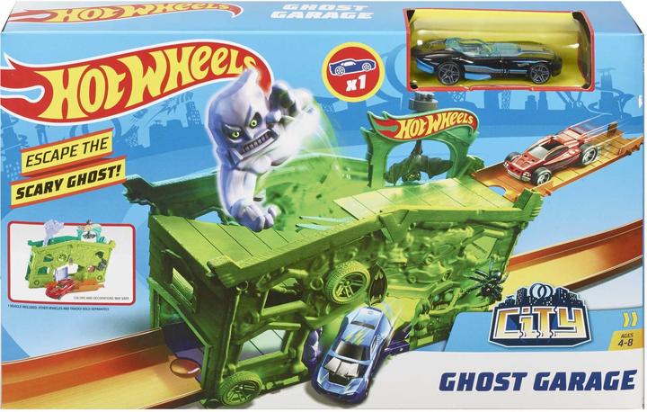 Produktbild Hot Wheels Ausklappbares Geisterbahn