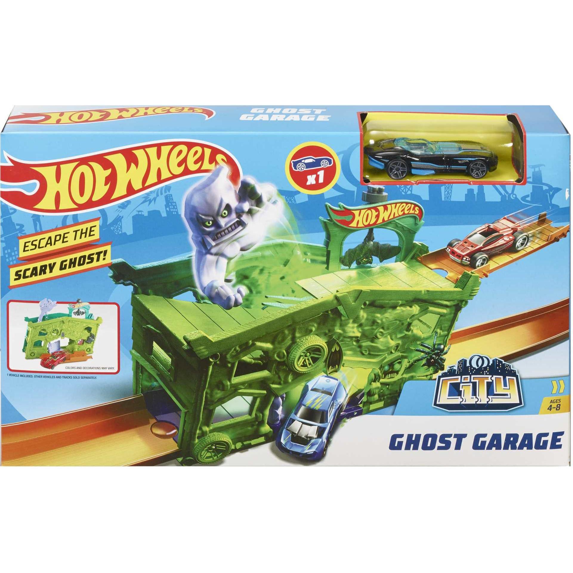 Hot Wheels Treno fantasma pieghevole
