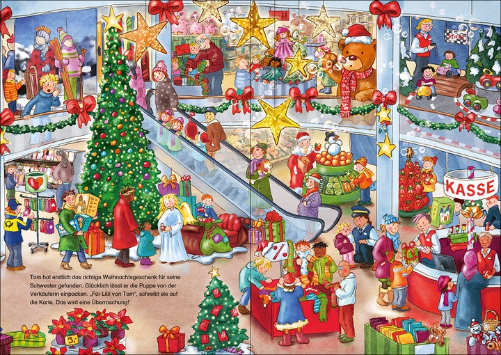 Immagine prodotto Mein liebstes Weihnachts-Wimmelbuch (Tedesco, Annette Moser, 2022)