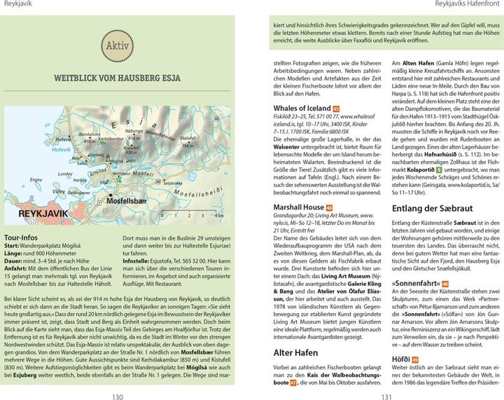 Produktbild Reise-Handbuch Reiseführer Island (Deutsch, Sabine Barth, 2023)