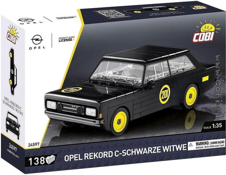Produktbild Magni Cobi Opel Rekord schwarze Witwe Cobi