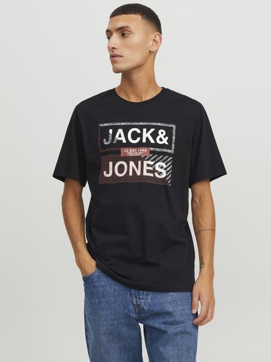 Immagine prodotto Jack & Jones Confezione da 3 pezzi di maglietta stampata a girocollo (M)