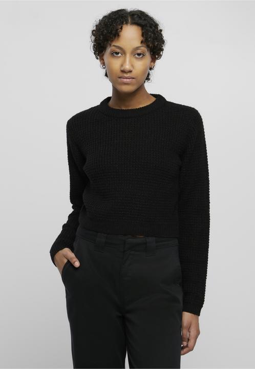 Produktbild Urban Classics Ladies Short Waffle Sweater (XXL)