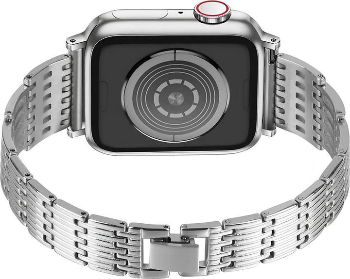 Produktbild EKO Uhrenarmband Edelstahl Strass Silber (22 mm, Edelstahl)