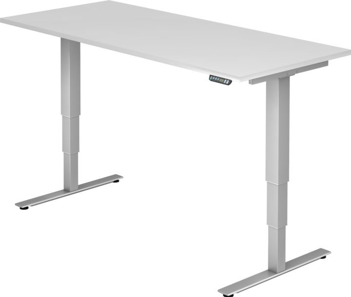 kaiserkraft UPLINER-2.0 - Bureau debout, réglage électrique de la hauteur (1800 x 800 x 635 mm)