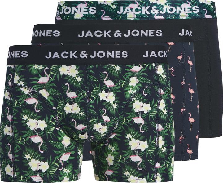 Produktbild Jack & Jones Jacflamingo Flower Trunks 3 Pack Sn (S, 3er Pack)