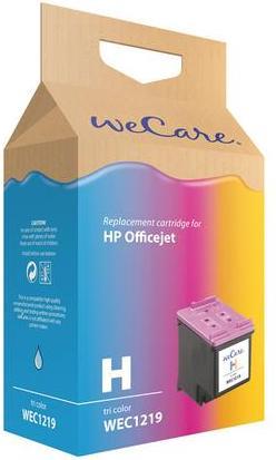 Actual product image Wecare Ink 901 rebuilt colour CC656AE for HP OfficeJet J4580 18ml (M, C, Y)