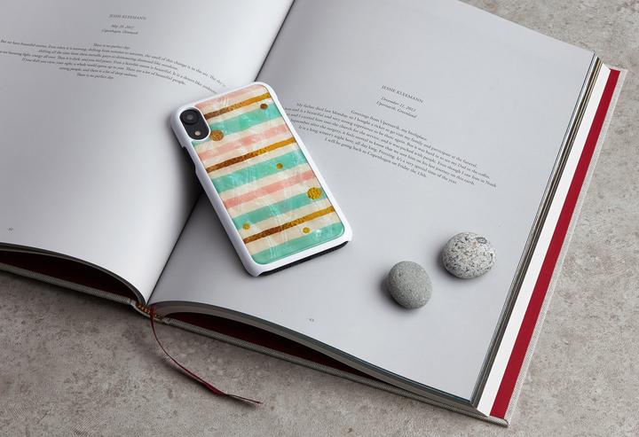 Actual product image Ikins SmartPhone case iPhone XR pop mint white (Apple iPhone XR)