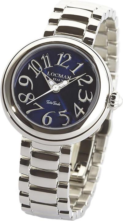 Image du produit Locman Italy Montre pour femme Tutto Tondo argent bleu Ref. 0361 (Montre analogique)
