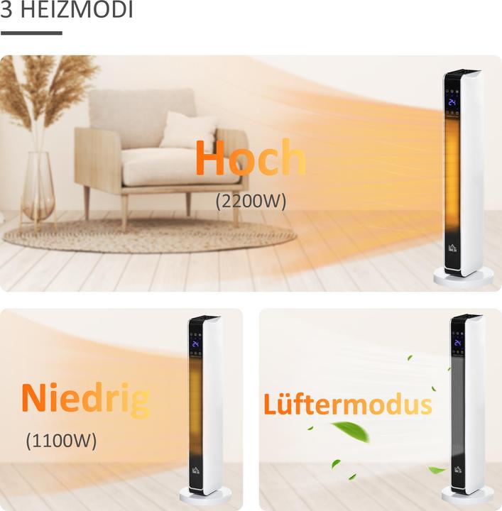Produktbild Homcom Heizlüfter (2200 W)