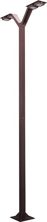 Produktbild Les Jardins Solar-Strassenleuchte aus Corten-Aluminium Envergure TINK561 (300 lm, IP55)