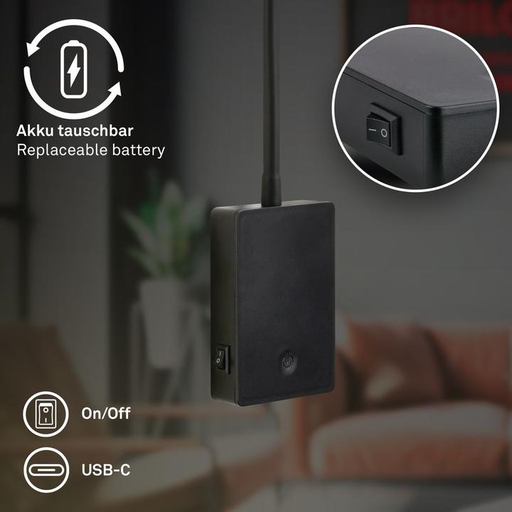 Produktbild Briloner CIELO LED Leseleuchte - Schwarz (150 lm)