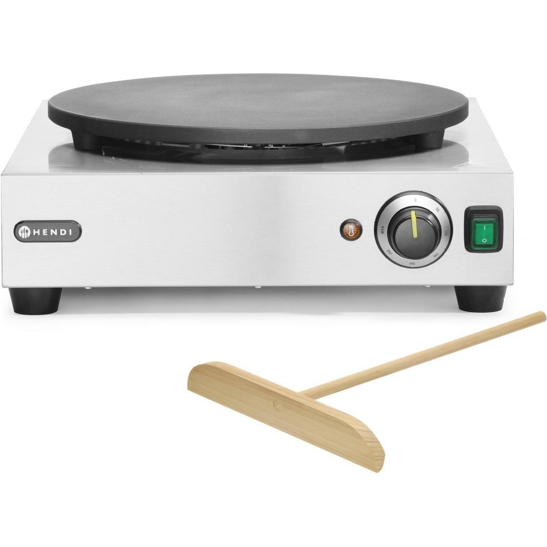 Hendi Crepesplatte, Fun Kitchen, Silber