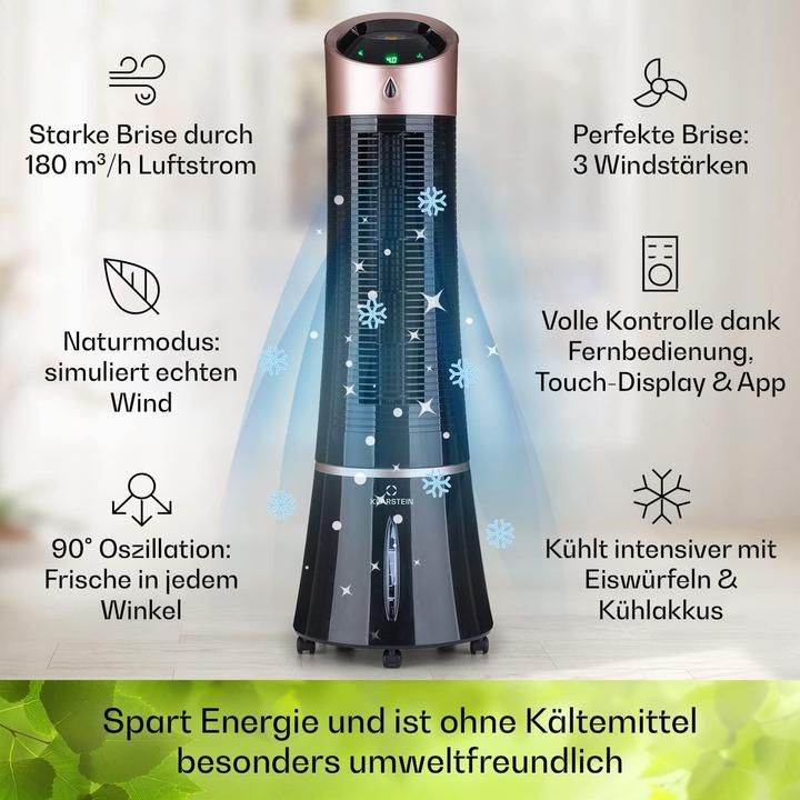 Actual product image Klarstein 4-in-1 air conditioning system - Skyscraper Ice Smart