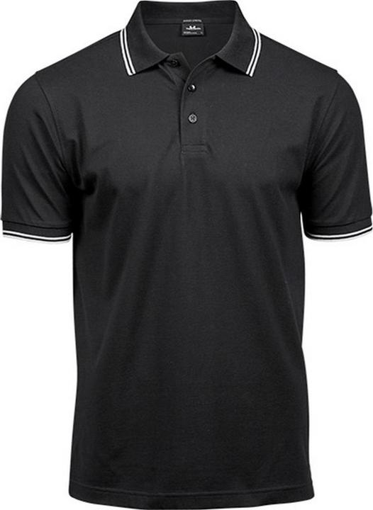 Produktbild Tee Jays Poloshirt gestreift (L)