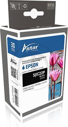Produktbild Astar AS70021 - Kompatibel - Schwarz - Epson - Einzelpackung - TMC3500 / CWC3500 / SJI (BK)