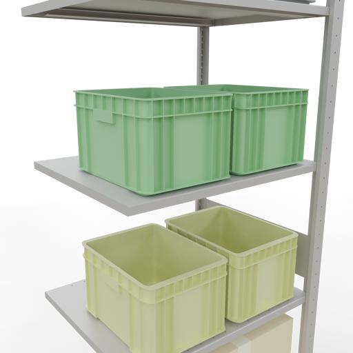 Image du produit Schulte Lagertechnik Système enfichable Élément suivant MULTIplus150 avec traverse de longueur
